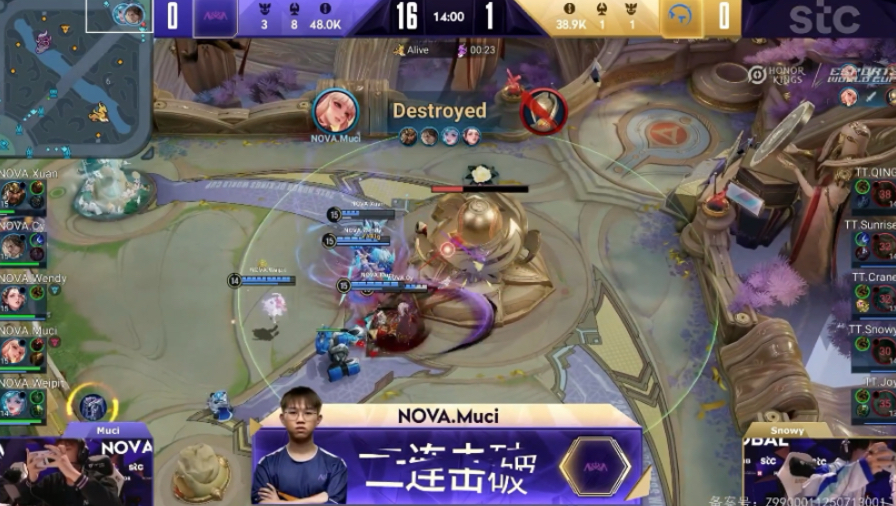 1-16，你没看错，TTG在电竞世界杯，被国外战队打得毫无还手之力！